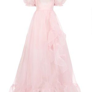Selkie The Baby Soft Sheer Delight Ruffle Gown NWT 3X